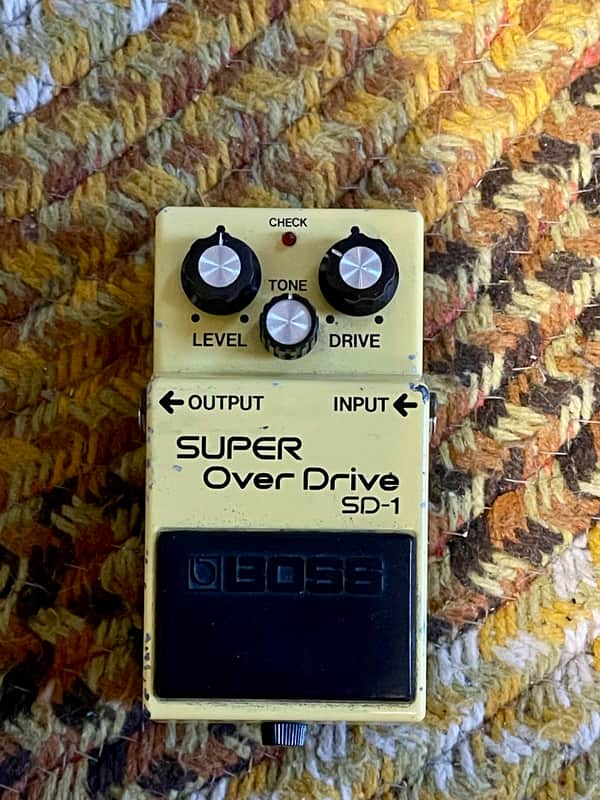 Boss SD-1 Super Overdrive 1981 - 1988 Made In Japan | Reverb Canada