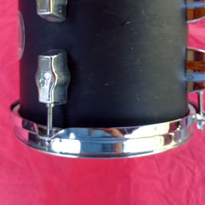 Sonor Force 2005 8" x 8" Full Birch Rack Tom (2005) - Matte/Wax Midnight Black image 5