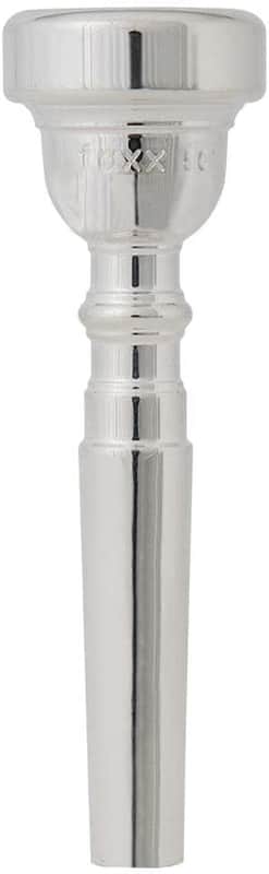 Faxx Double Silver-plated Trumpet Mouthpiece - 5C image 1