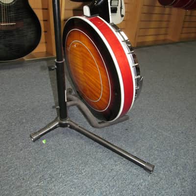Washburn Americana B16 5-string Resonator Banjo - Tobacco Sunburst with Hard Case image 4