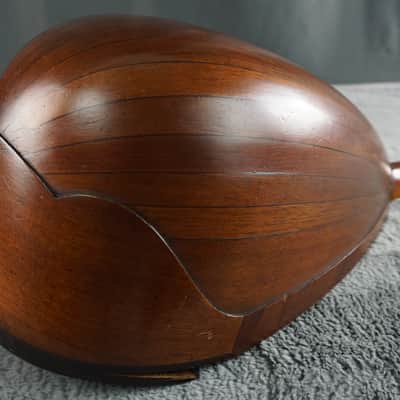 Suzuki Mandola No. 552 Vintage Japanese Bowl Back Mandola w/ Original Case image 10