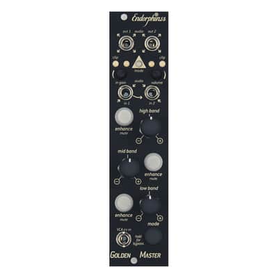 Endorphin.es Golden Master Eurorack Multi Band Compressor Module (Silver) image 6