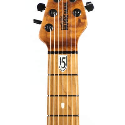 Ernie Ball Music Man John Petrucci JP15-7 - Amber Waves - Quilt image 9