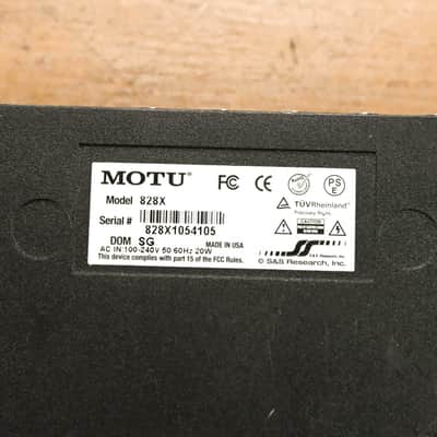 MOTU 828x 28x30 Thunderbolt / USB 2.0 Audio Interface CG01332 image 5