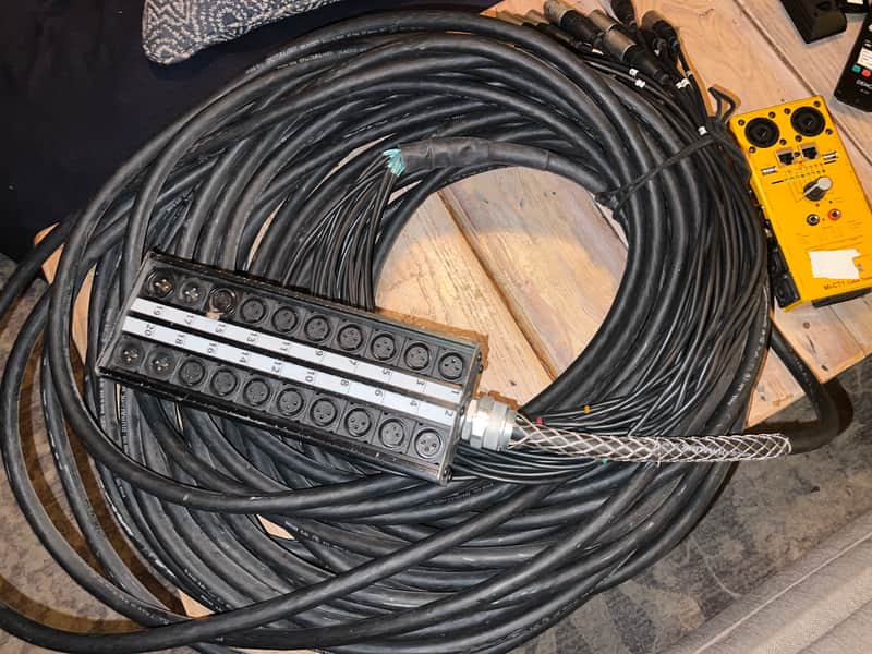 Pro Co Stagemaster 16 x 4 150' XLR Audio Snake image 1
