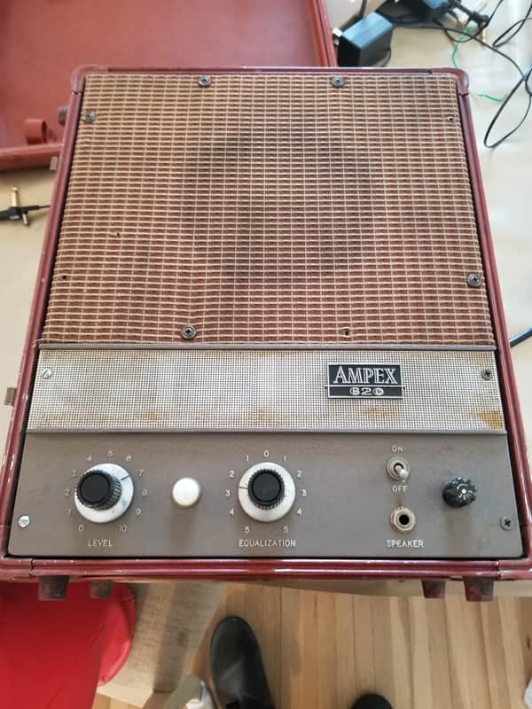 Ampex 620 1950'Ampex 620 1950's Recently Converted to Guitar Amplifier by Blackie Pagano x119 image 1