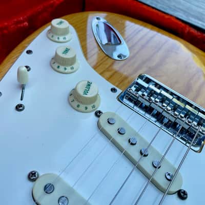 Vintage 1974 Fender Stratocaster Natural Hardtail image 6