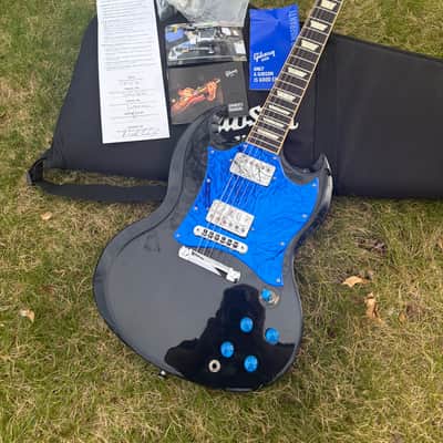 Gibson SG Standard 2016 - Gloss Ebony BareKnuckle Peacmaker Pickups image 20