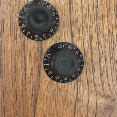 Gibson Bonnet Knobs 1950’s  - Black image 2