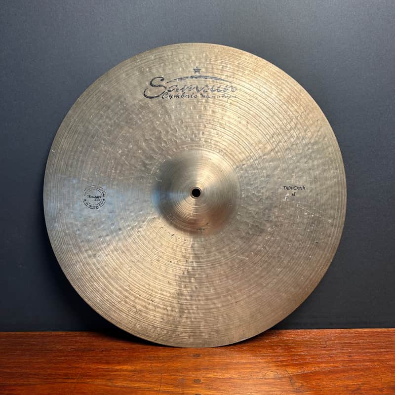 Samsun 18” thin crash Cymbal b20 1360grams