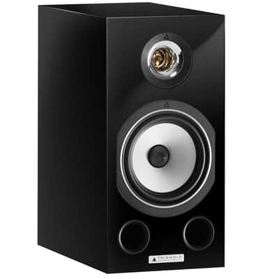 Triangle Esprit Comete Ez Hi-Fi Bookshelf Speakers, Black High Gloss, Pair image 1