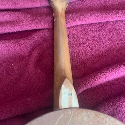 Antique Banjo/Mandolin Banjolin w/ calfskin head image 6
