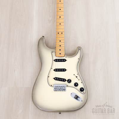 1980 Fender Stratocaster Hardtail Vintage Guitar Antigua, Near-Mint w/ Case image 2