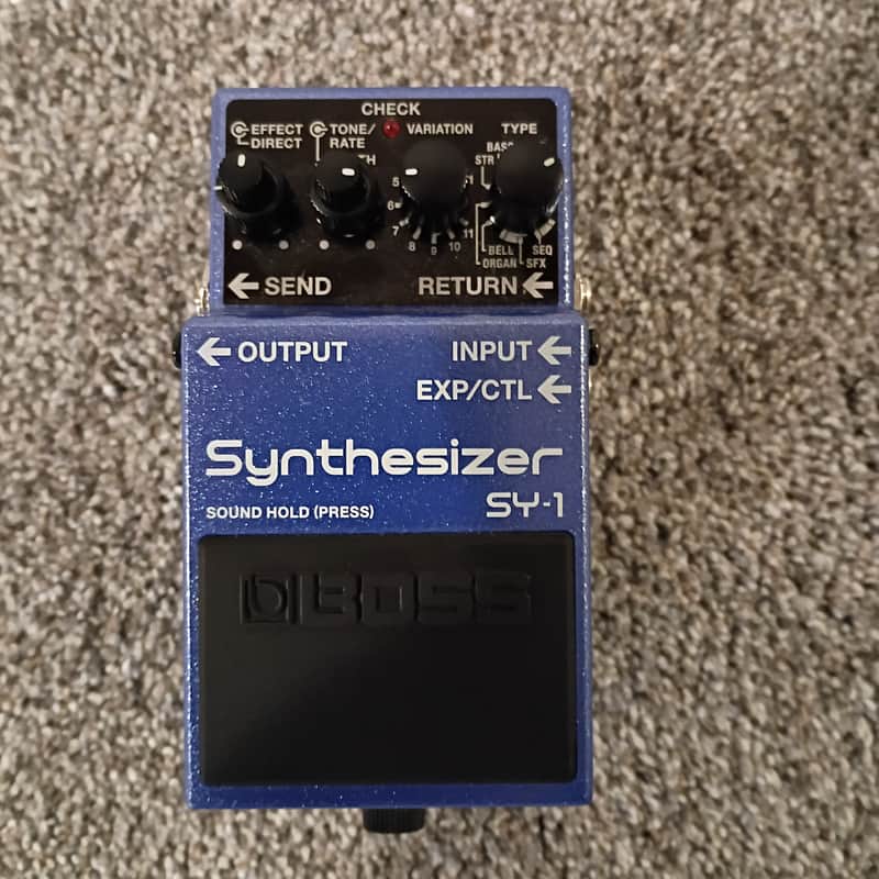 Boss SY-1 Synthesizer 2019 - Present - Blue image 1