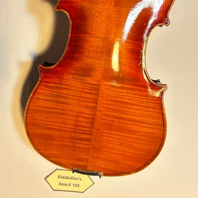 Vintage 4/4 violin - unlabeled - believed to be German - 1925-1930 image 11