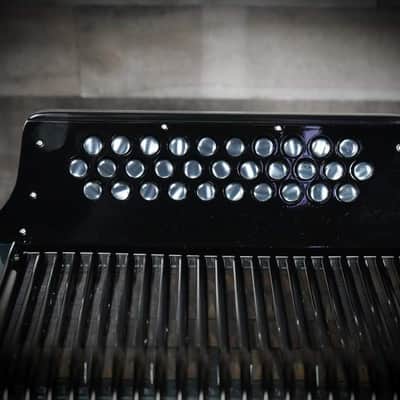 Hohner Corona C-II Accordion FBbEb Green To Gold Fa Tone image 5