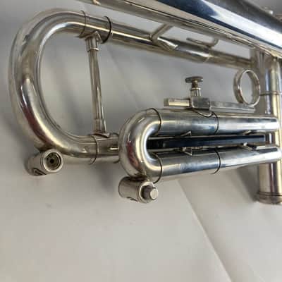 Getzen Eterna 700 Bb Trumpet – Silver Plated – USA Made – Great Step-Up Horn – w/ Case – Serviced SM#3225 image 13