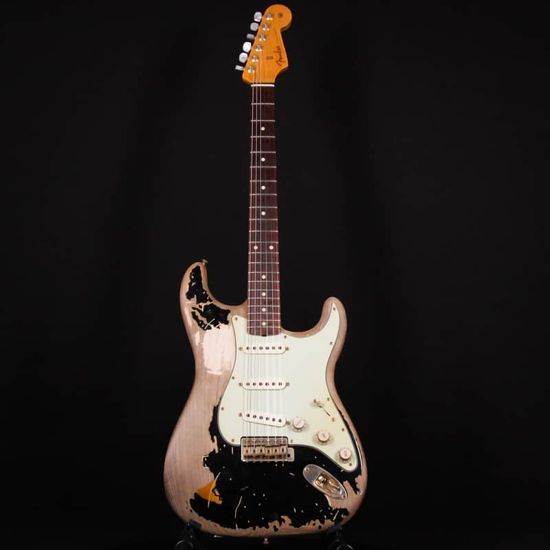 Fender Stratocaster John Mayer Black1 John Cruz Masterbuilt 2011