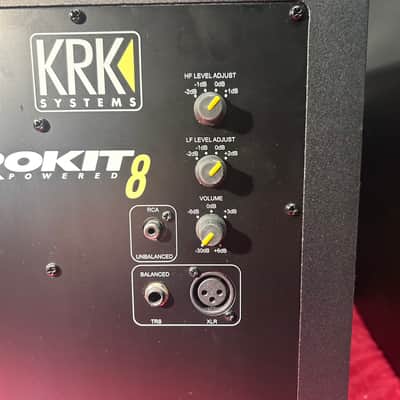 KRK RP-8 Rokit G4 2-Way 8" Active Studio Monitors (Pair) 2019 - 2021 - Black image 7
