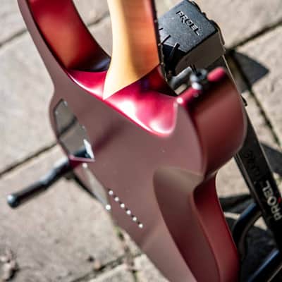 ESP E-II M-I Thru NT 2021 - Deep Candy Apple Red image 11