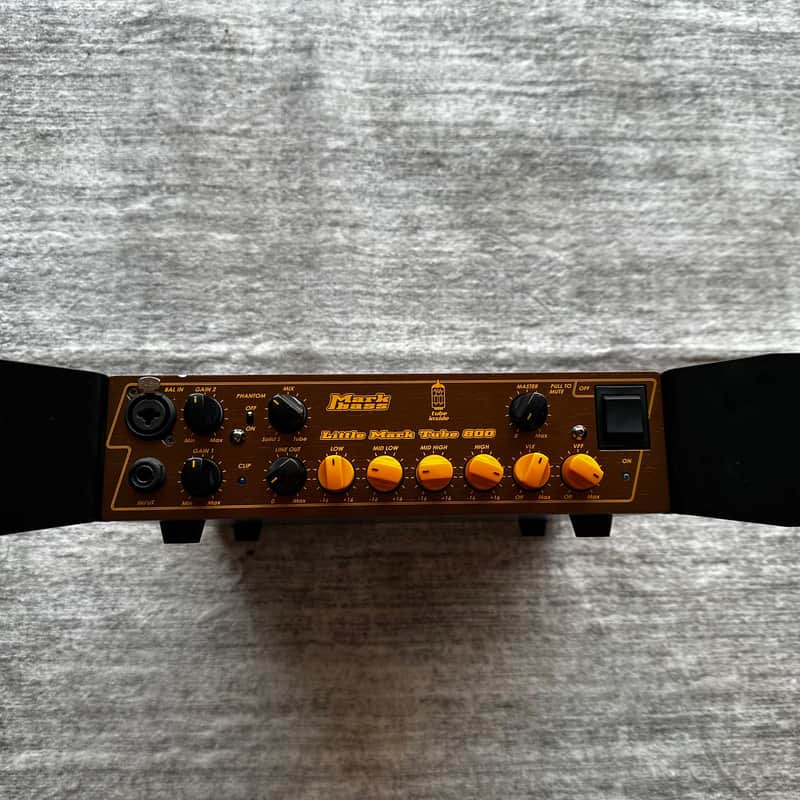 Markbass Little Mark Tube 800 800-Watt Bass Amp Head with Rack Mounts