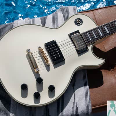 1997 Orville (Licensed by Gibson) LPC-75 - Alpine White w Seymour Duncan Bridge PU! - Pro Set Up w Perfect Frets/Action/Intonation! image 1