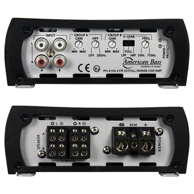 American Bass PH41004FRV2 Amp 4 Channel 2 Ohm Stable 480 Watts image 3