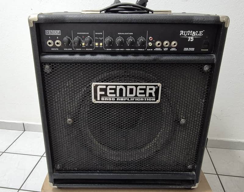 Fender Rumble 75 75-Watt 1x12" Combo 2010s - Black image 1