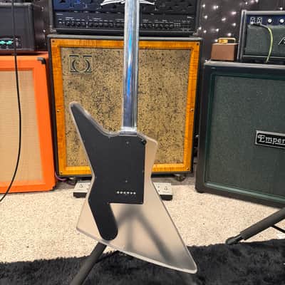 Electrical Guitar Company Custom Acrylic 2012 - Frosted acrylic and polished aluminum neck image 9