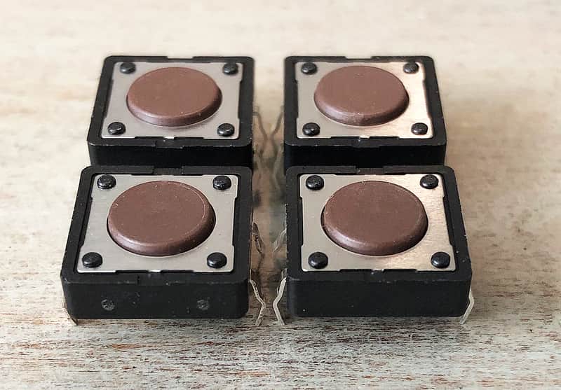 Line 6 Foot Switch Replacements For DL4 MM4 FM4 DM4 AM4 - Set Of 4 Switches (DL MM FM DM AM) image 1
