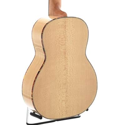 Mint Ohana TK-70 Solid Spruce Top Flame Maple Body Tenor Ukulele + Gig Bag Blem image 3
