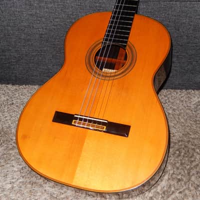 BARGAIN - KAZUO ICHIYANAGI No30 1987 - ROBERT BOUCHET CLASS CLASSICAL CONCERT GUITAR - SPRUCE/BRAZILIAN ROSEWOOD image 2