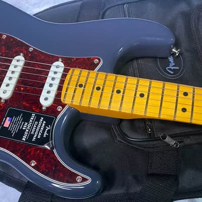 NEW ! Fender American Professional Classic Stratocaster HSS - Faded Black - 7.7lbs - Authorized Dealer - G07504 image 2