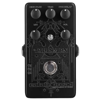 New Catalinbread Talisman Plate Reverb Guitar Effects Pedal Blackout Series image 1