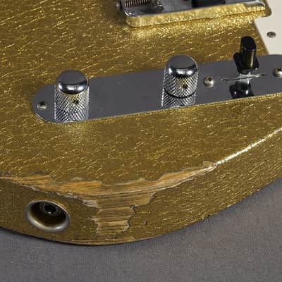 Fender Custom Shop Telecaster 1955 REL Gold Sparkle 2020 image 7