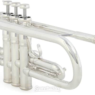 Yamaha YTR-9335CHS-BR III Xeno Artist Professional Bb Trumpet - Silver Plated (YTR9335CHSBRd1) image 4