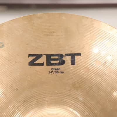 Zildjian 14" ZBT Crash Cymbal #1 image 2