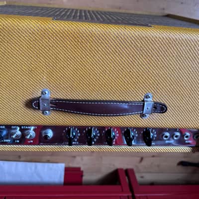 Fender '57 Twin-Amp Reissue 40-Watt 2x12" Guitar Combo 2004 - 2011 - Lacquered Tweed image 2