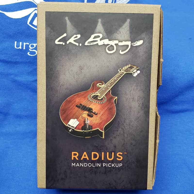 LR Baggs Radius-M Mandolin Pickup with External Jack Mount Black