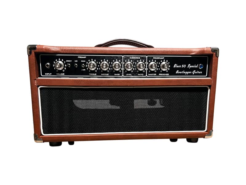 Bootlegger Guitar Blues 50 Dumble Clone Head 2023  Hand Wired Tube Amp image 1
