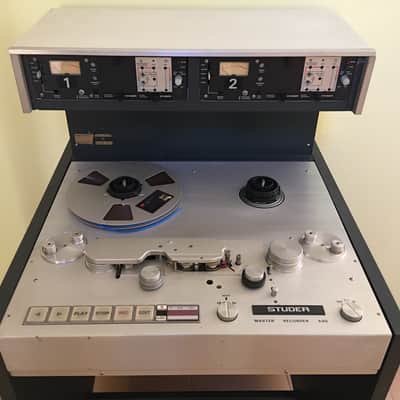 Studer MASTER RECORDER A80-VU II only 647 hours!!! mid 80's image 13