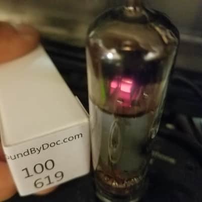Mullard 1% Tight Matched Pair (2) EL84 6BQ5 tNOS AT1000 TESTED Vacuum Tubes Blackburn beam power pentode 1960-1975 image 6