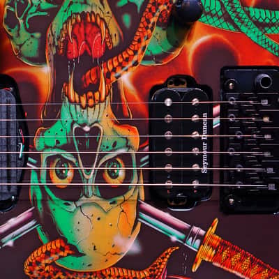 ESP George Lynch Signature 2022 skulls & Snake image 6