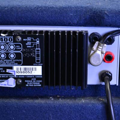 Yorkville Bassmaster 400 Bass Combo Amp, 1x15 with Tweeter image 10