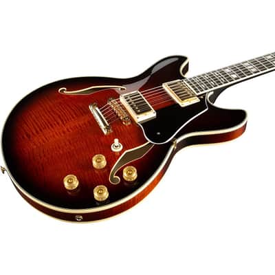 Ibanez JSM100 VT John Scofield Signature Electric Guitar. Vintage Sunburst with Case image 5
