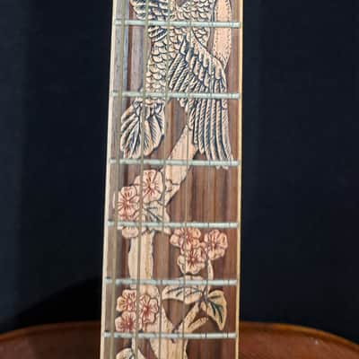 Blueberry NEW IN STOCK Handmade Dreadnought Guitar Eagles image 3
