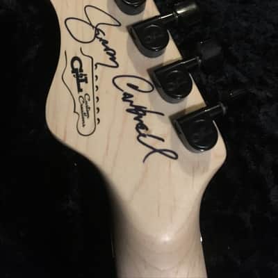 G&L Rampage - Jerry Cantrell 2010 Cream with painted graphics image 5