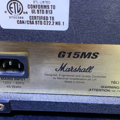 Marshall G15MS Guitar Amplifier w/2 Speaker Cabinets! image 6