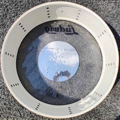 60's Ludwig 28" x 10" Blue Sparkle Orchestral/Concert/Marching Bass Drum image 11