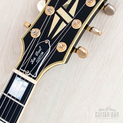 1992 Gibson Pre-Historic '57 Les Paul Custom 3 Pickup Black Beauty w/ 57 Classic PAFs, Case image 4